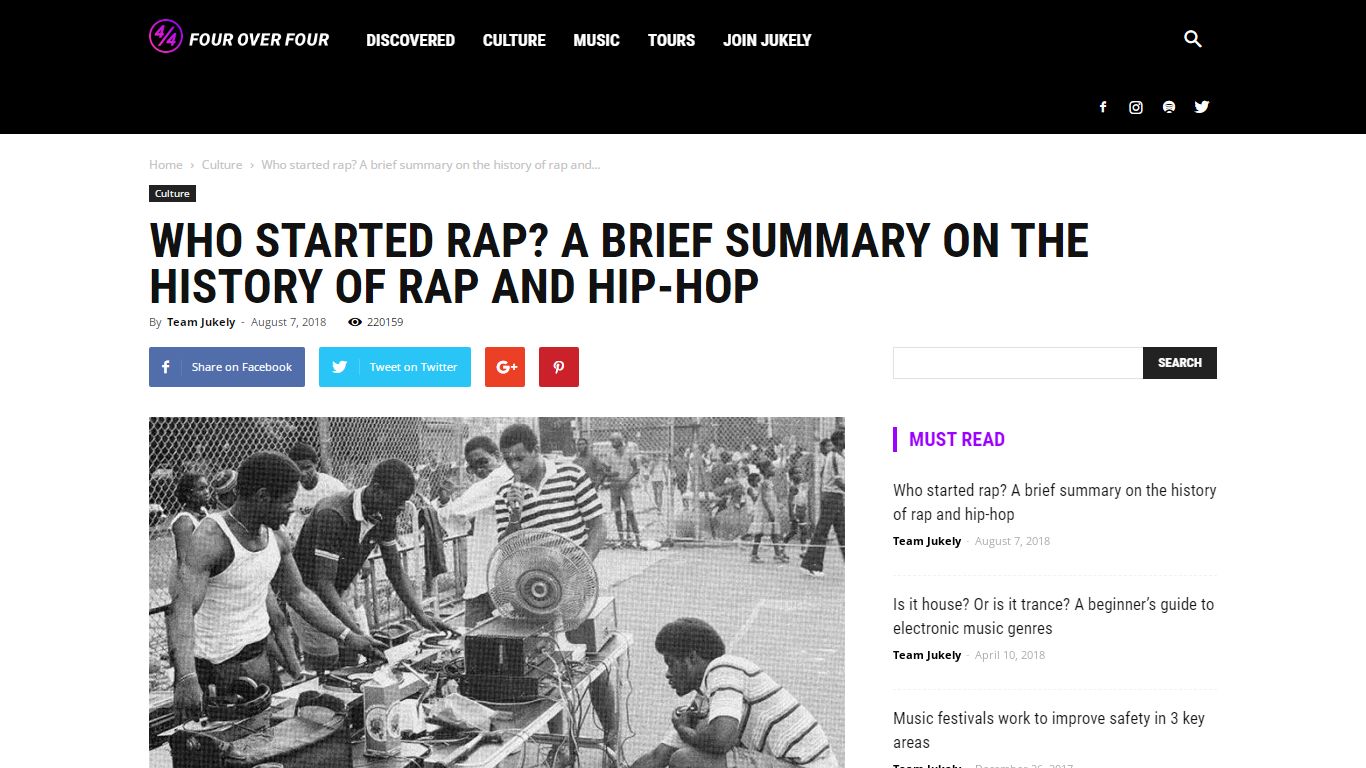 Who started rap? A brief summary on the history of rap and hip-hop ...