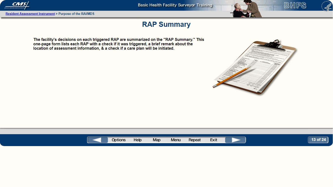 RAP Summary - Centers for Medicare & Medicaid Services