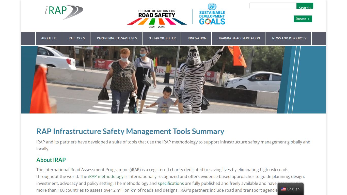 RAP Infrastructure Safety Management Tools Summary - irap.org